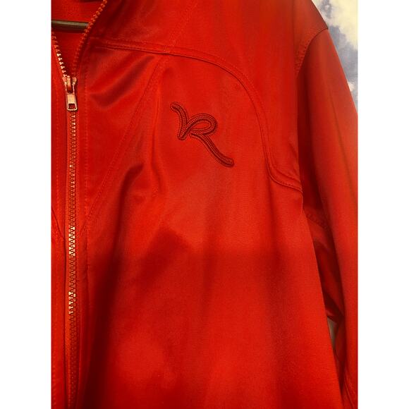 Men's Full Zip Red Rocawear jacket size 2XL with pockets - Picture 3 of 8